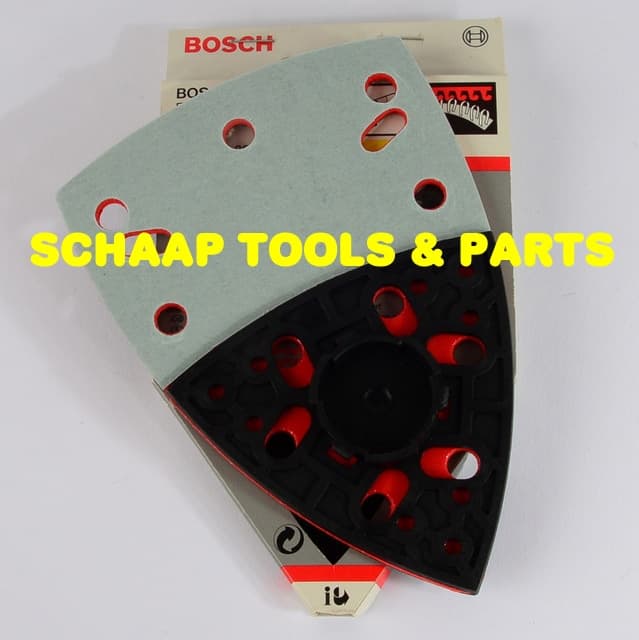 vergeven Wijzer alias Bosch Schuurmachine schuurzool 93x93x140 met klithechting PSM160A |  2609000120 | Schaap Tools & Parts