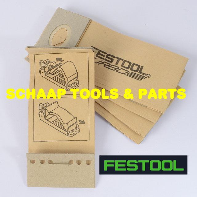 Bulk Vervagen oppervlakte Festool Schuurmachine stofzak turbofilter RS4 | 487704 | Schaap Tools &  Parts