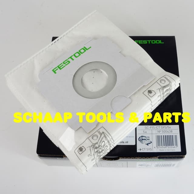 FESTOOL SC FIS-CT SYS/5 SELFCLEAN filterzak (5 st.) - 500438