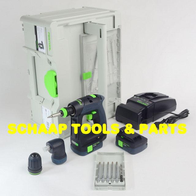 Festool Accu-schroefboormachine TXS 12 2,5-Set - 576874