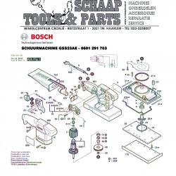 Bosch Schaap Tools Parts Bosch Schaap Tools Parts